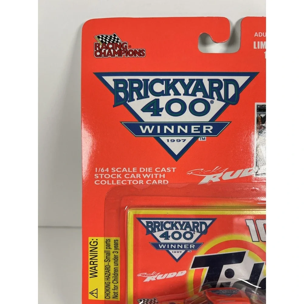 1997 Brickyard 400 Winner RICKY RUDD #10 Tide Car 1:64 NEW‎ IN PKG (2)